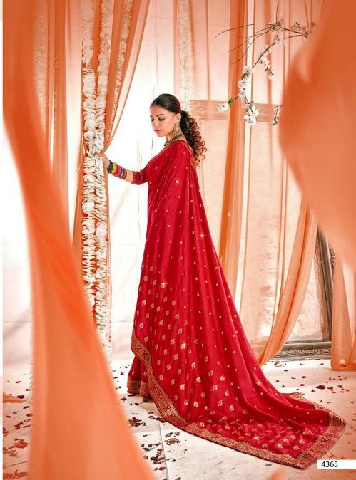Kalista Abhinandan New Exclusive Wear Vichitra Silk Designer Saree Collection